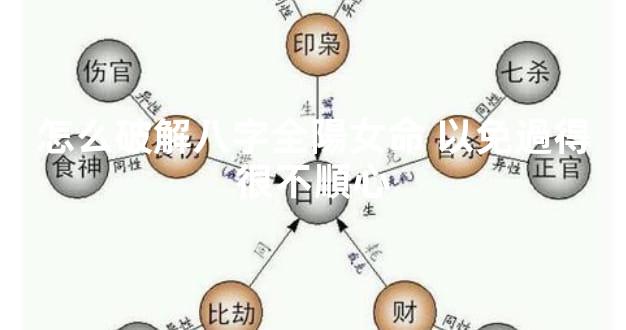 怎么破解八字全陽女命 以免過得很不順心